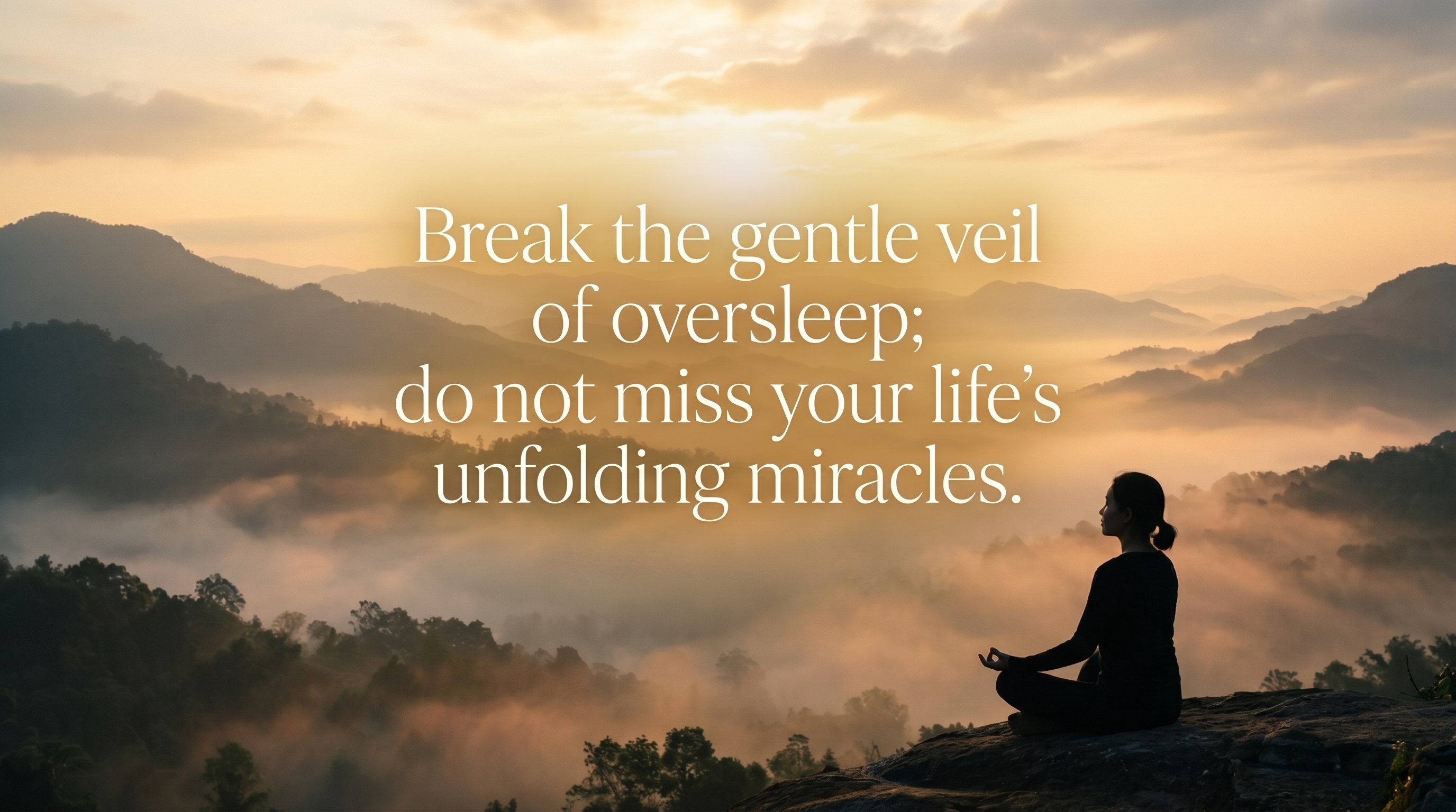 Without meditation, awakening is not possible